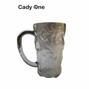 كأس زجاجي للمشروبات المتنوعة مع أذن ماركة كادي ون - السعودية