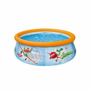 حوض سباحة للأماكن الخارجية برسومات طائرات ديزني - متعدد الألوان 53×183×183 سم ماركة اينتكس - السعودية
