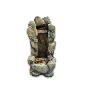 شلال حجري مودرن مع ديكور حجار 100 سم ماركة كادي ون - السعودية