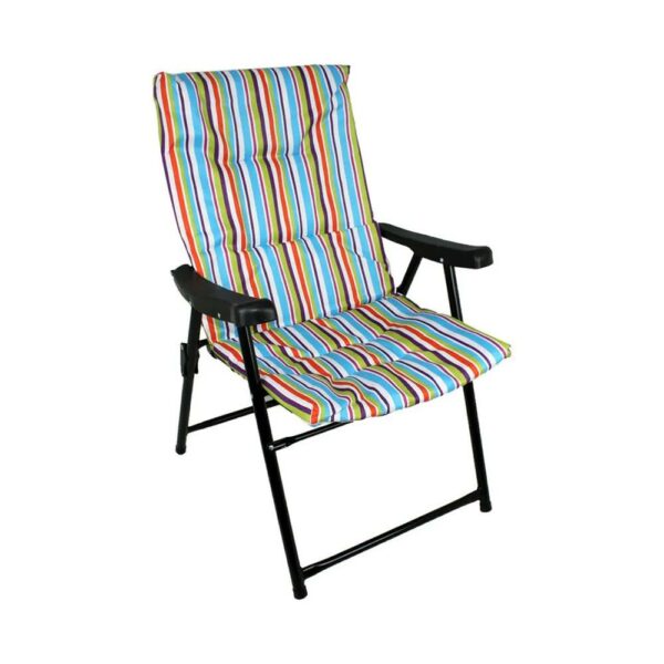 كرسي محمول للتخييم 60 × 90سم متعدد الالوان - السعودية