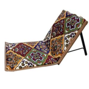 كرسي أرضية قابل للطي مزين بطبعة 5× 50 × 50 سم متعدد الألوان ماركة كادي ون - السعودية