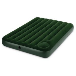 اينتكس سرير هوائي داوني مع مضخة بالقدم مقاس (192 × 22 × 137 سم) أخضر ماركة اينتكس - السعودية