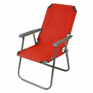 كرسي تخييم قابل للطي أحمر ماركة كادي ون - السعودية