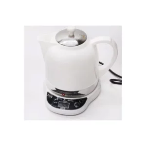 ماكينة كهربائية لصنع القهوة العربية والشاي سعة 1 لتر 1.2 لتر 1000 وات GA-C9881 أبيض